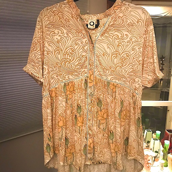 Sold!! Anthropologie Akemi Kin Veria Peplum tunic - Picture 8 of 10